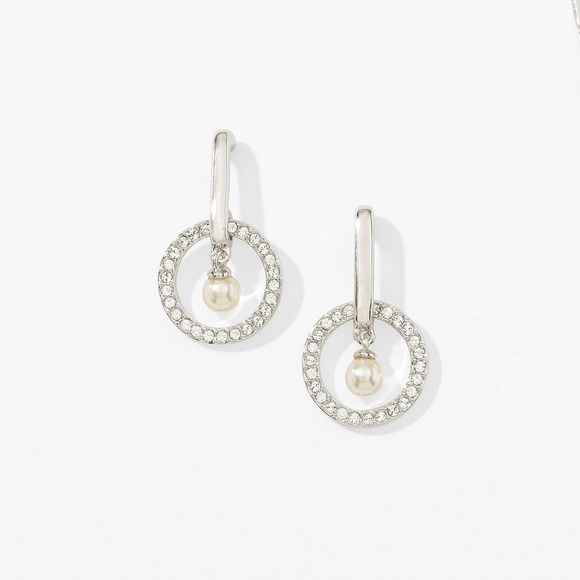 Touchstone Crystal by Swarovski Center of Attention Earrings